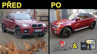 BMW X6 50i vypadá jak z autosalonu! Rozleštění a aplikace keramické ochrany