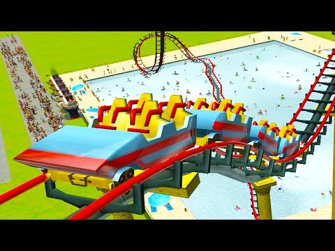 Behold, a Roller Coaster that goes 2,000,000+ MPH - RollerCoaster Tycoon 3