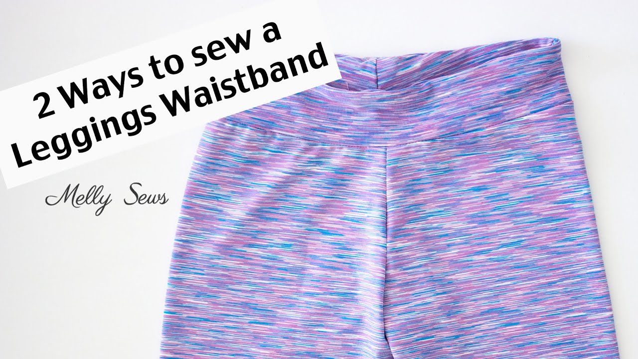 Girl Charlee Fabrics: Tutorial Tuesday :: Yoga Waistband Leggings from  Scattered Thoughts of a Crafty Mom