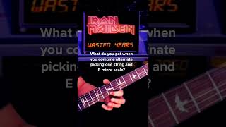 Legendary single string riffs-Wasted Years-Iron Maiden