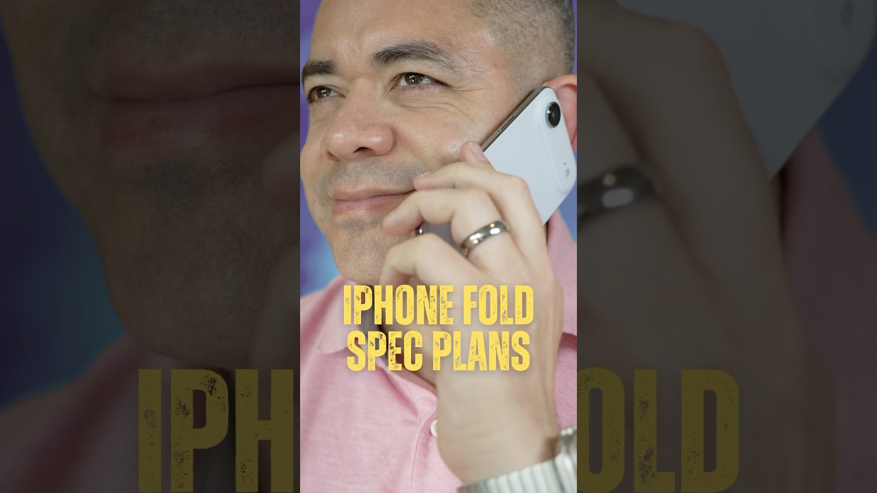 Технические характеристики и материалы iPhone Fold от Apple уникальны...