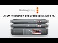 Bmd atem production  broadcast studio 4k the worlds most advanced live production switchers