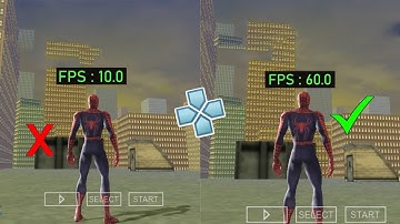 How To Solve Spider-Man 3 Lag PPSSPP Emulator