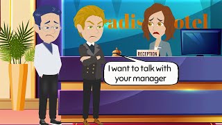 At the Hotel Conversation:  Making Complaints screenshot 2