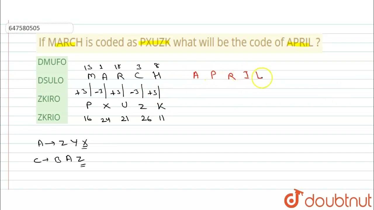if-march-is-coded-as-pxuzk-what-will-be-the-code-of-april-class-14