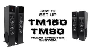 How To Set up your Rockville TM Home Theater Speakers (TM150B, TM150C, TM150W, TM80B, TM80W, TM80C) screenshot 2