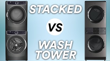 Stackable Washer and Dryer vs Wash Towers | Pros and Cons