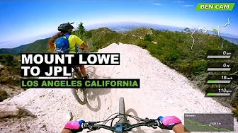 Mount Lowe to JPL with Josh on a hot day | Los Angeles Mountain Biking