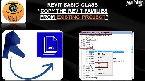 How to transfer project standards in revit (includes revit families)_MEP Tutorial in tamil
