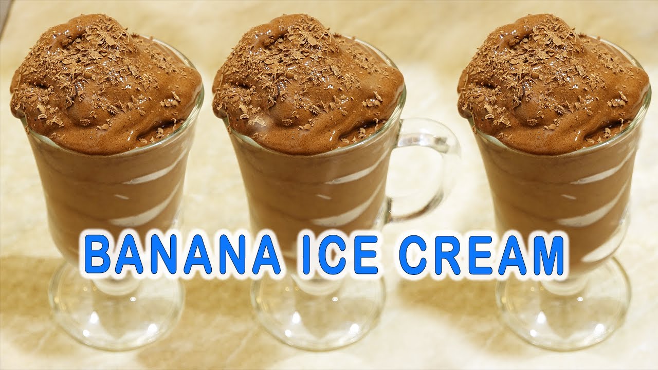 Рецепт Бананового Мороженого - Без Сахара !🍌 Десерт из 2 ингредиентов!