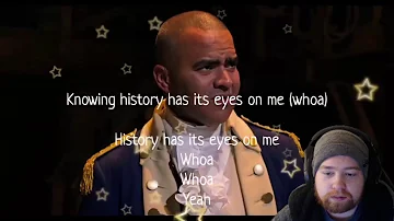 British Reacts To: 'History Has Its Eyes On You' - Hamilton Broadway Musical & Animatic