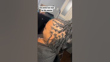 Loc styles for women🤗 #locstyles #locjourney #locs