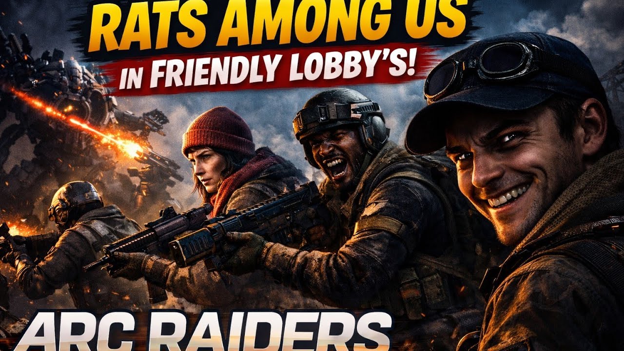 Arc Rats Arc Raiders - Rats hiding in friendly lobby's!!! - YouTube