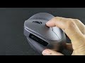 24ghz bluetooth wireless vertical ergonomic mouse oled screen