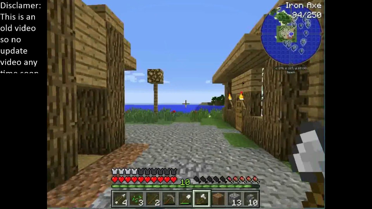 Minecraft modded Survival EP 2 What was I doing? - YouTube