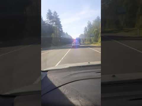 Обгон колонны военных невозможен
