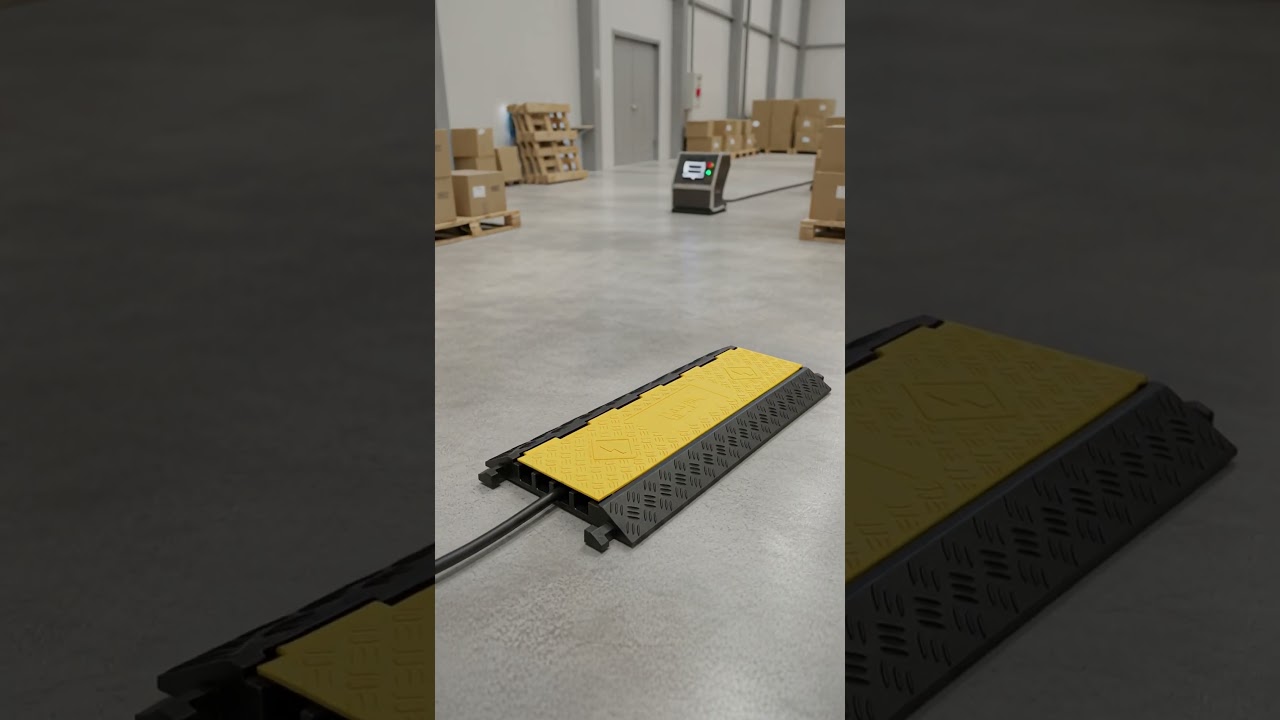 Cable Protector 4 channels 900x400x45mm