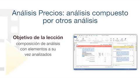 Tutorial de PriMus - Análisis de precios: Los análisis “incluidas” - ACCA software