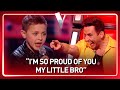 Danny joness little brother in the voice kids  journey 104