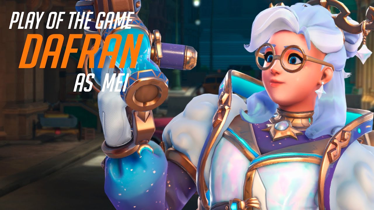 Dafran’s Mei Goes Absolutely INSANE! POTG! [Overwatch 2 Season 19 Top 500]