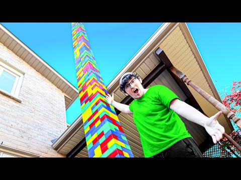 BUILDING WORLDS TALLEST GIANT LEGO TOWER!