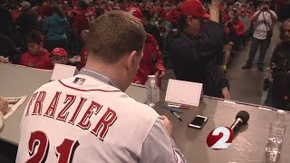 Reds Winter Caravan visits Dayton