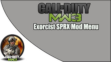 [Mw3/1.24] Exorcist SPRX Mod Menu