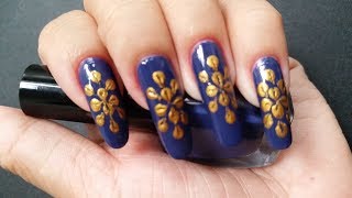 flower petals designs nail