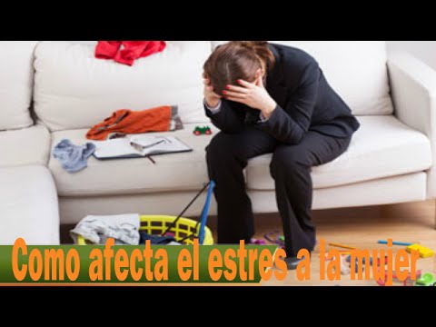 ovarios caidos As stress affects health Woman