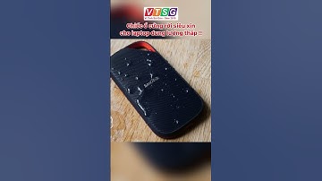Chiếc ổ cứng rời siêu xịn cho laptop dung lượng thấp!!