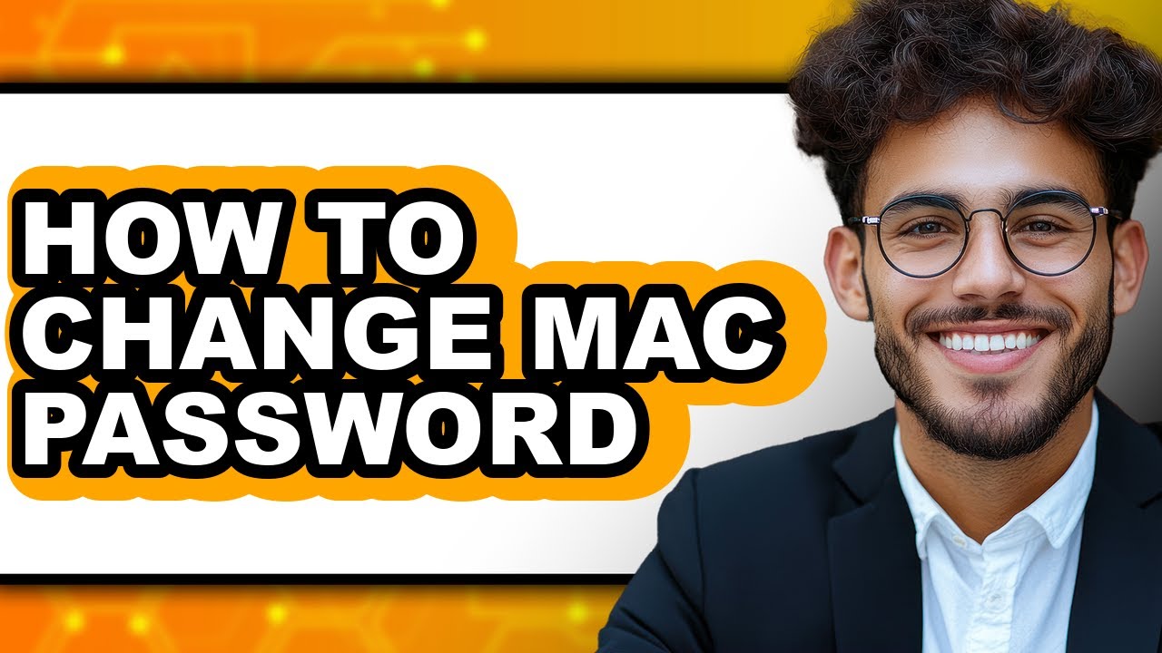 How To Change Mac Password (Easy Method) - YouTube