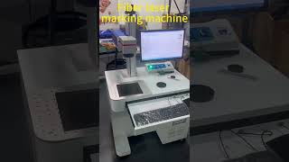 Fiber laser marking machine ，customizable logo high speed laser engraved all metal product