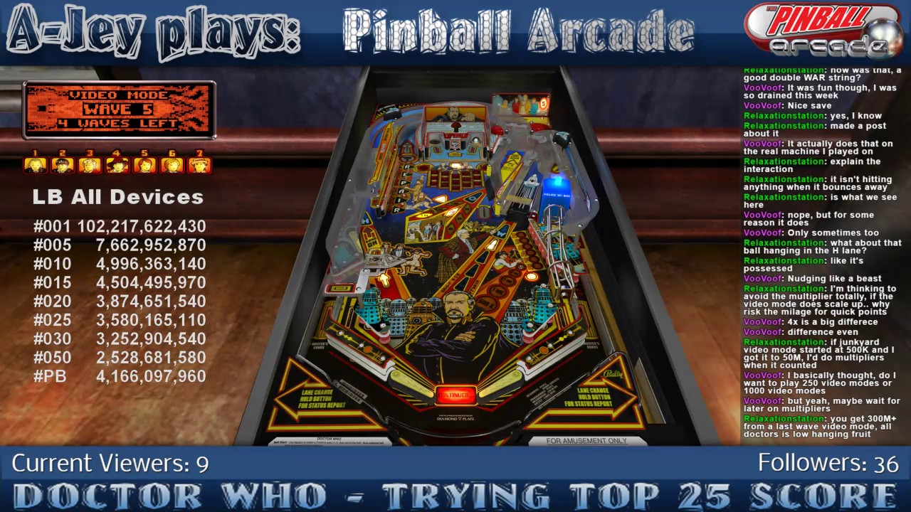 pinball arcade doctor who