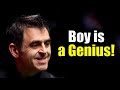 Ronnie osullivan confidently finishes the match in his favor