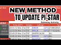 New method to update pi star  how to update pistar