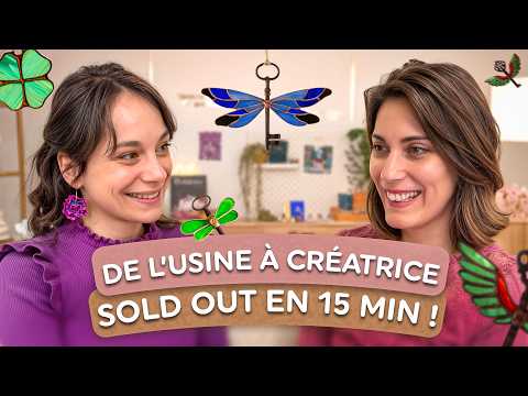 De l’usine à l’Artisanat, elle vit de ses créations et nous raconte tout !✨(Petit VITRAIL)
