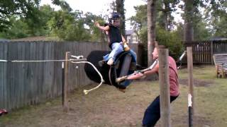 Nate Bull Barrel Practice