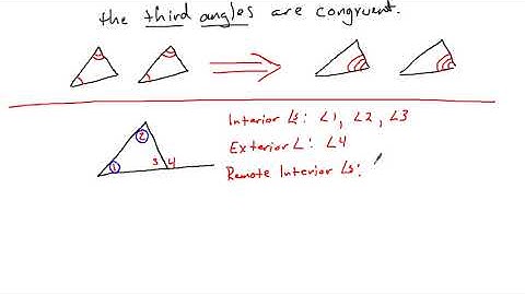 4.2 - Angles of Triangles