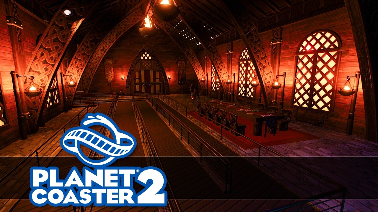 Incroyable Hall Viking pour ma Plus Belle File d’Attente - Planet Coaster 2