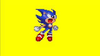 Super Sonic Transformation Sprite