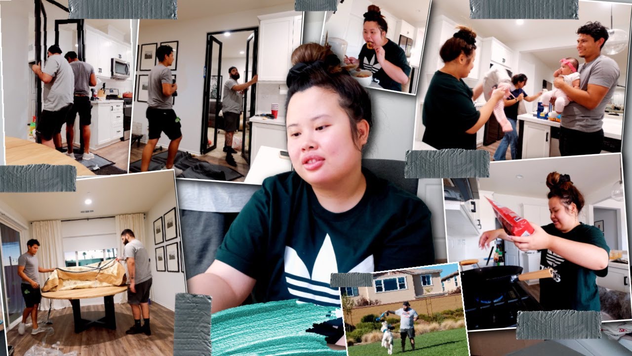 CRIED 6 TIMES + its FINALLY here!!! + NEW HOME UPGRADES and NEW custom dinner table + EATING VLOG!!!