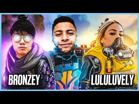 Practicing for the OTK Apex Legends Tournament w/ Lulu and Bronzey