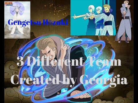 Naruto Online Gengetsu Hozuki 3 different team - გენგეთსუ ჰოზუკუ სამი განსხვავებული ჯგუფი