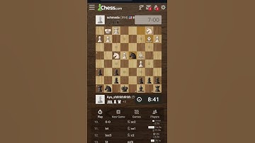 making the opponent resign by winning both the roots 💀💀#chess #games #checkmate #gaming #gameplay