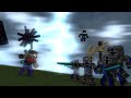 Minecraft fight animation  herobrine