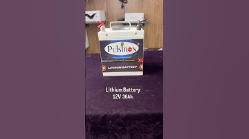 Pulstron Lithium Battery 12V 36AH #pulstron #lithiumpower #lithiumbattery #powerup #powerprotection