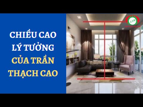 Video: Chiều cao của trần tiêu chuẩn trong căn hộ