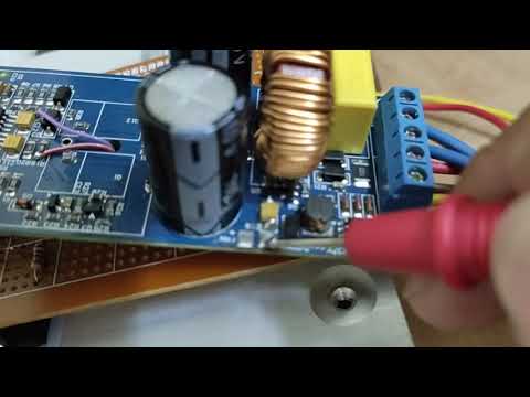 Class D Amp IRS2092 + IGBT transistor