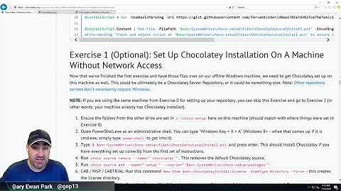 Chocolatey in the Organisation - Prepare for internal use