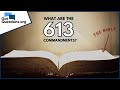 What are the 613 commandments in the Old Testament Law?  |  GotQuestions.org